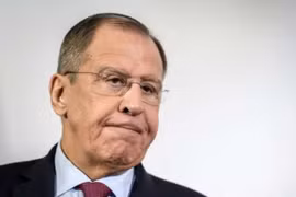 Ngoại trưởng Nga Sergei Lavrov. (Nguồn: AFP)