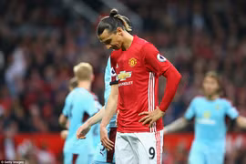 Ibrahimovic đã trải qua 6 trận không ghi bàn ở Premier League.