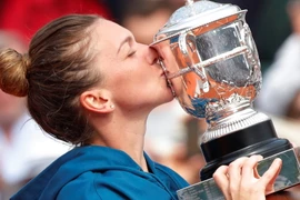 Haleo có danh hiệu Grand Slam đầu tiên trong sự nghiệp. (Nguồn: Reuters)