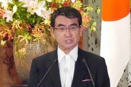 Ngoại trưởng Nhật Bản Taro Kono. (Nguồn: AFP/TTXVN)