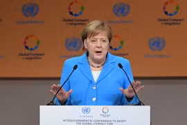 Thủ tướng Đức Angela Merkel. (Ảnh: AFP/TTXVN)