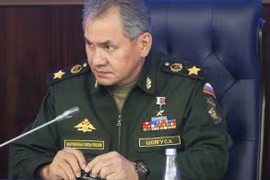 Bộ trưởng Quốc phòng Nga Sergei Shoigu. (Nguồn: AP)