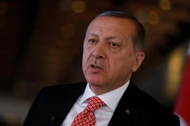 Tổng thống Thổ Nhĩ Kỳ Recep Tayyip Erdogan. (Nguồn: Reuters)