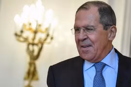 Ngoại trưởng Nga Sergei Lavrov. (Nguồn: AFP)