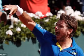 Wawrinka lần thứ 2 vào chung kết Roland Garros. (Nguồn: Reuters)