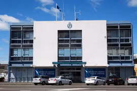 Một kẻ trộm đã lấy đi 11 khẩu súng tại một đồn cảnh sát ở Palmerston North. (Nguồn: stuff.co.nz)