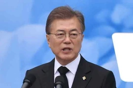 Tổng thống Hàn Quốc Moon Jae-in. (Nguồn: AFP)