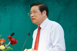 Ông Phan Đình Trạc, Ủy viên Trung ương Đảng, Phó Trưởng ban Thường trực Ban Chỉ đạo Trung ương về phòng, chống tham nhũng. (Ảnh: Doãn Tấn/TTXVN)