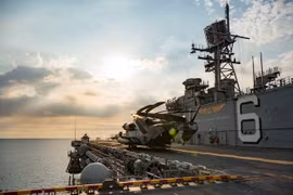 Tàu chiến USS Bonhomme Richard của Mỹ. (Nguồn: public.navy.mil)