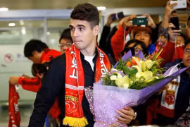 Oscar gia nhập Shanghai SIPG trong kỳ chuyển nhượng mùa Đông. (Nguồn: Reuters)