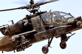 Trực thăng AH-64E Apache của Mỹ. (Nguồn: The Aviationist)