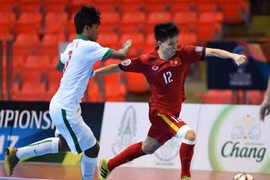 Ngọc Linh lập công nhưng U20 Futsal Việt Nam lại rơi chiến thắng đáng tiếc. (Nguồn: Vietnam Futsal National Team)