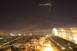 Quận Barzeh ở thủ đô Damascus đã trở thành mục tiêu của vụ tấn công.