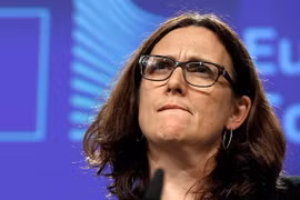 Cao ủy Thương mại châu Âu Cecilia Malmstrom. (Nguồn: Reuters)
