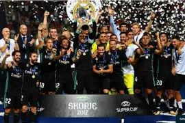 Real lần thứ tư giành Siêu cúp châu Âu. (Nguồn: Getty Images)