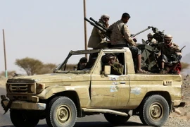 Binh sỹ Yemen tham gia chiến dịch truy quét khủng bố tại Beihan, tỉnh Shabwa. (Ảnh: AFP/TTXVN)