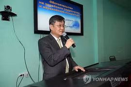 Ông Baik Joo-hyeon, cựu Đại sứ Hàn Quốc tại Kazakhstan. (Nguồn: Yonhap)