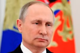 Tổng thống Nga Vladimir Putin. (Nguồn: afr.com)