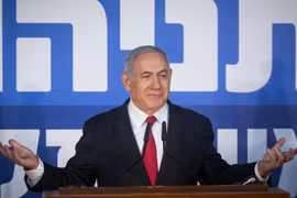 Đảng Likud của Thủ tướng Benjamin Netanyahu đang giành ưu thế. (Nguồn: timesofisrael)