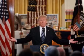 Tổng thống Mỹ Donald Trump. (Nguồn: The New York Times)