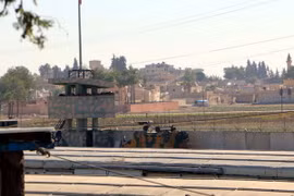 Khu vực biên giới giữa Syria và Thổ Nhĩ Kỳ. (Nguồn: hurriyetdailynews)