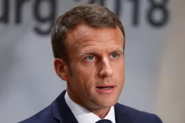 Tổng thống Pháp Emmanuel Macron. (Nguồn: Reuters)