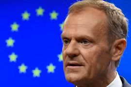 Chủ tịch Hội đồng châu Âu Donald Tusk. (Nguồn: AFP/Getty Images)