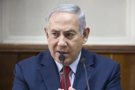Thủ tướng Israel Benjamin Netanyahu. (Nguồn: AFP/TTXVN)