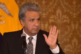 Tổng thống Ecuador Lenin Moreno. (Nguồn: USNews.com)
