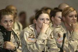 Nữ quân nhân Mỹ. (Nguồn: Reuters)