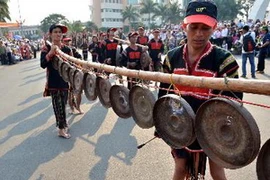 Lễ hội càphê Buôn Ma Thuột lần thứ 4-2013. (Ảnh: Thành Hà/TTXVN)