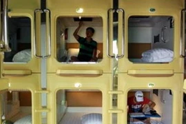 Chùm ảnh khách sạn "con nhộng" khai trương ở TQ