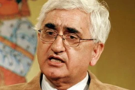 Ngoại trưởng Ấn Độ Salman Khurshid. (Nguồn: AP)