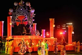 Hình ảnh tại lễ hội đường phố. (Ảnh: Thanh Hà/TTXVN)