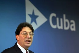 Ngoại trưởng Cuba, ông Bruno Rodriguez. (Nguồn: AP)