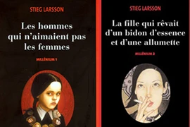 Bộ tiểu thuyết 1 và 2 "Millennium" của nhà văn Stieg Larsson. (Ảnh: Internet)