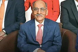 Ông Oswal, Chủ tịch của Tập đoàn dệt may Vardhman. (Nguồn: The Indian Express)