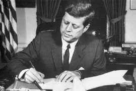 Tổng thống John Kennedy. (Ảnh: AFP)