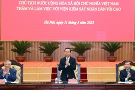 Chủ tịch nước làm việc với Viện Kiểm sát Nhân dân Tối cao