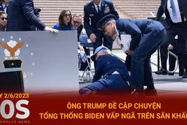 [Video] Ông Trump lên tiếng vụ Tổng thống Biden vấp ngã trên sân khấu