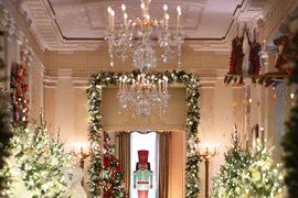 Nhà Trắng rộn ràng đón Giáng sinh