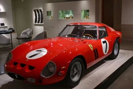 Siêu xe Ferrari 250 GTO trưng bày tại New York. (Nguồn: Reuters)