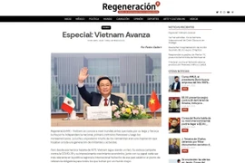 Truyền thông Mexico đưa tin đậm nét chuyến thăm của Chủ tịch Quốc hội