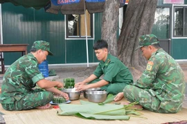 Những người lính biên phòng “chắc tay súng” đón Tết ở vùng biên