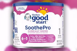 Mỹ thu hồi một số loại sữa công thức Gerber dành cho trẻ sơ sinh 