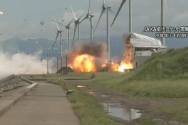 Động cơ tên lửa cỡ nhỏ Epsilon S của Nhật Bản phát nổ khi thử nghiệm 