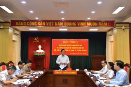 Triển khai Quyết định kiểm tra bảo vệ chính trị nội bộ tại Tuyên Quang