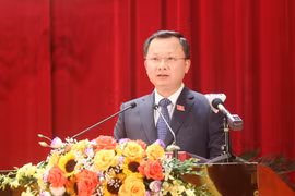 Ông Cao Tường Huy phát biểu. (Ảnh: Văn Đức/TTXVN)