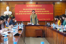 Phụ nữ Việt Nam tại Lào có nhiều đóng góp cho hoạt động cộng đồng