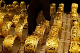 Giá vàng thế giới tăng tháng thứ ba liên tiếp do đồng USD yếu